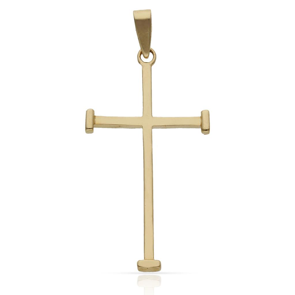 CRUZ ORO 18KL - 17X31MM