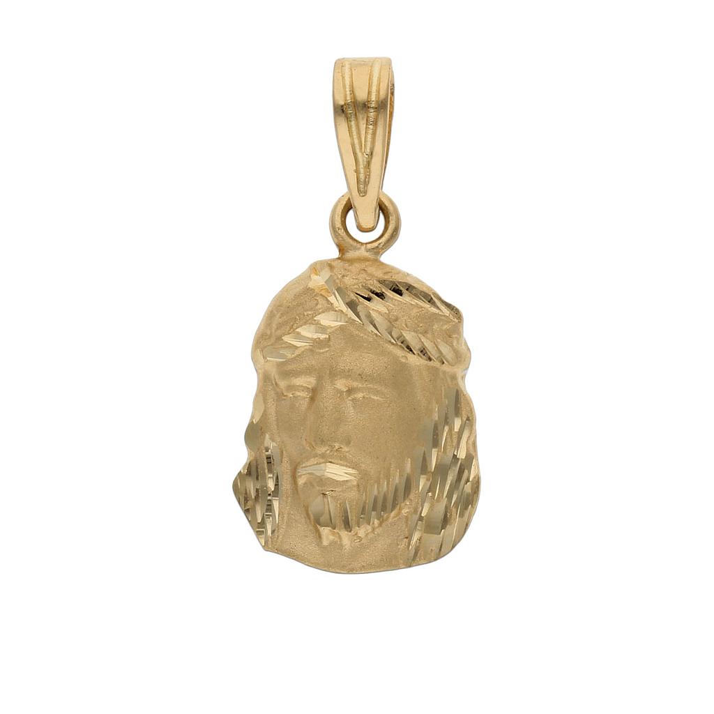 CABEZA ORO 18KL CRISTO - 12X19MM