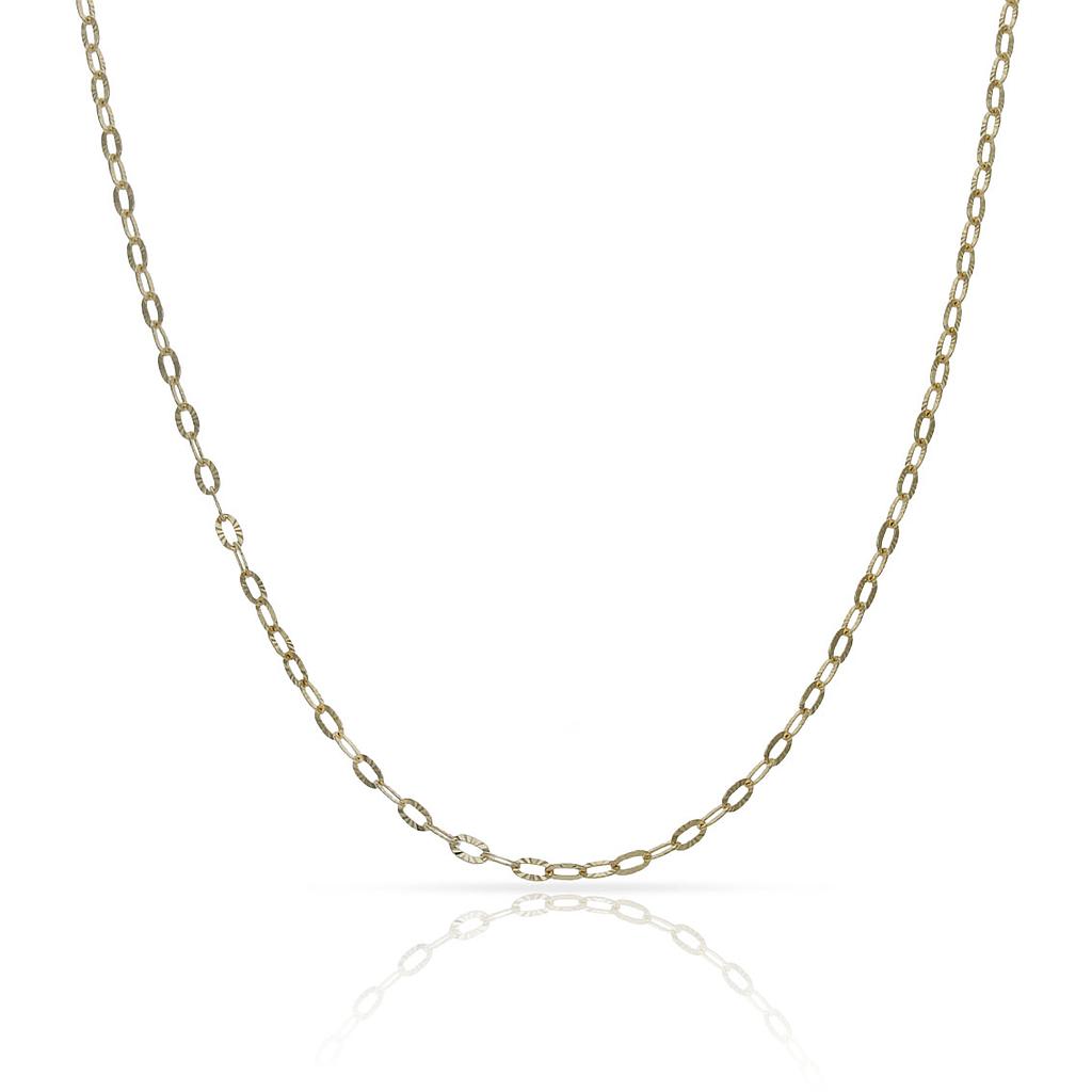 CADENA ORO 18KL HUECA - 1.50MM