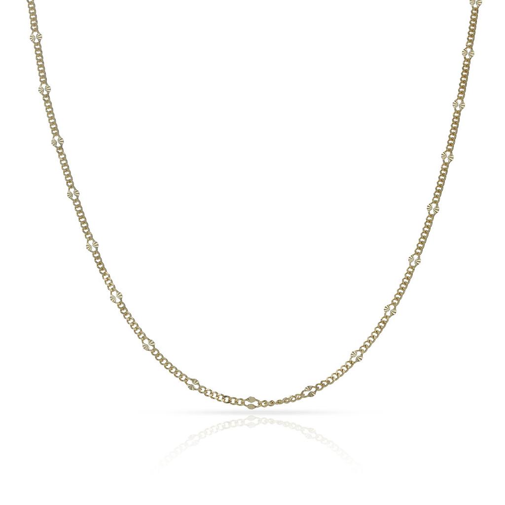 CADENA ORO 18KL HUECA - 1.50MM