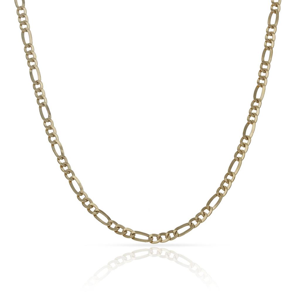 CADENA ORO 18KL 3x1 HUECO - 2.50MM