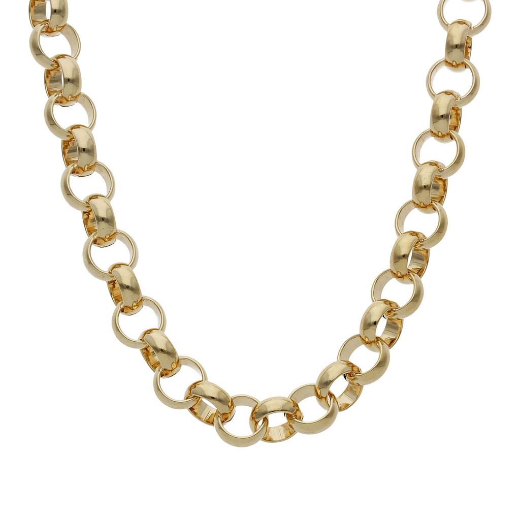 COLLAR ORO 18KL ROLOT HUECO - 7MM