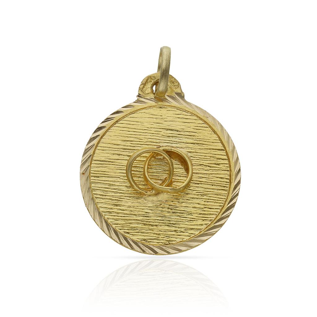 DISCO ORO 18KL ALIANZAS - 20MM