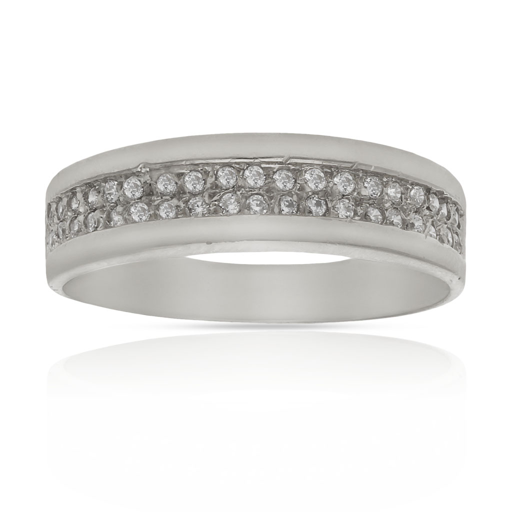 SORTIJA ORO BLANCO 18KL DIAMANTES