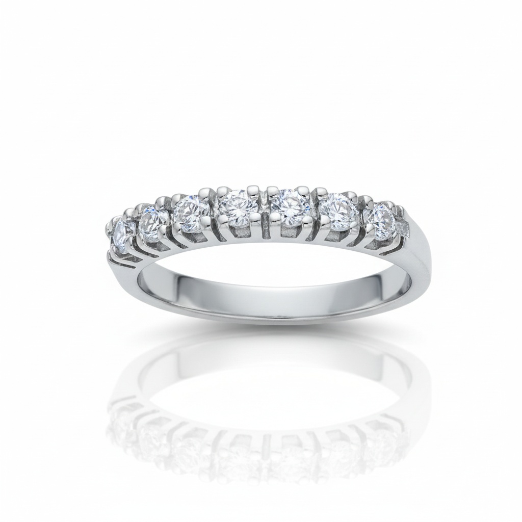 SORTIJA ORO BLANCO 18KL DIAMANTES