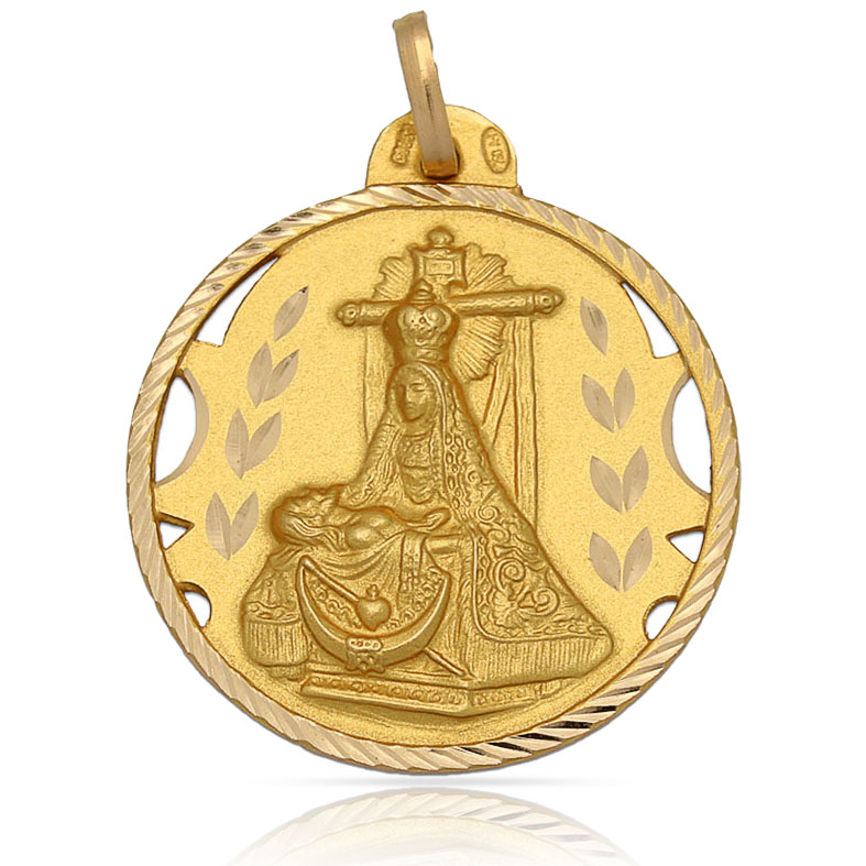 MEDALLA ORO 18KL V. DE LAS ANGUSTIAS - 28MM