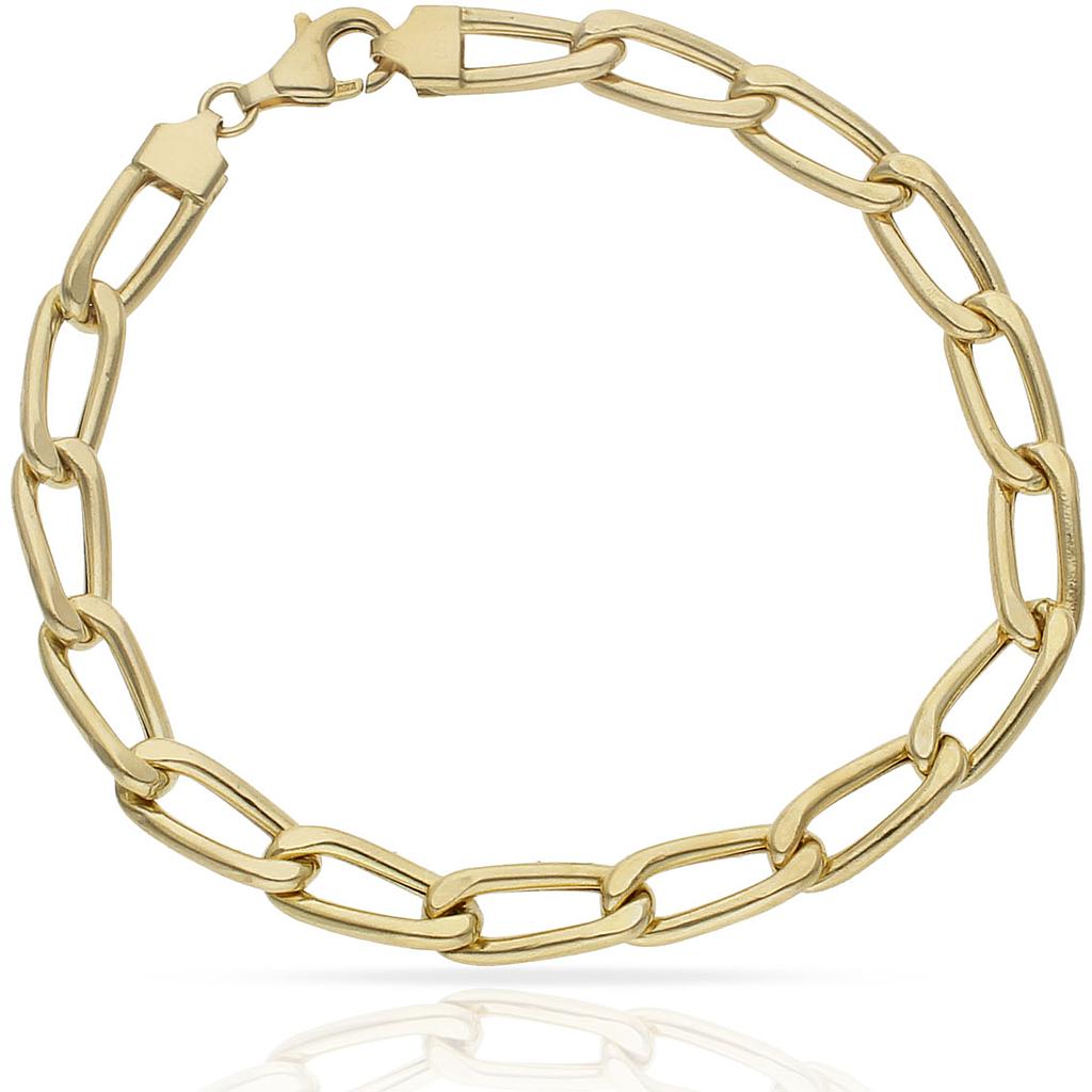 PULSERA ORO 18KL HUECA FIGARO