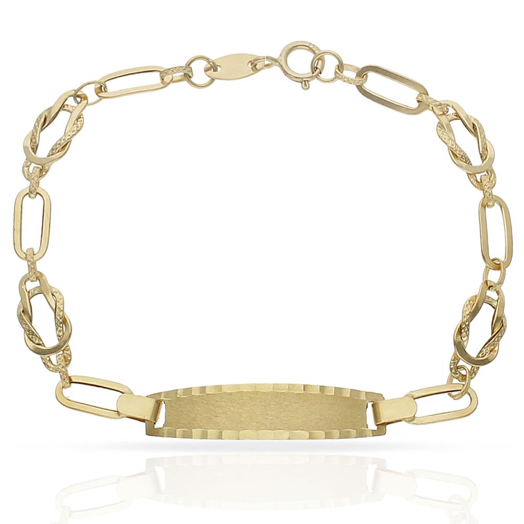 PULSERA ORO 18KL PLACA