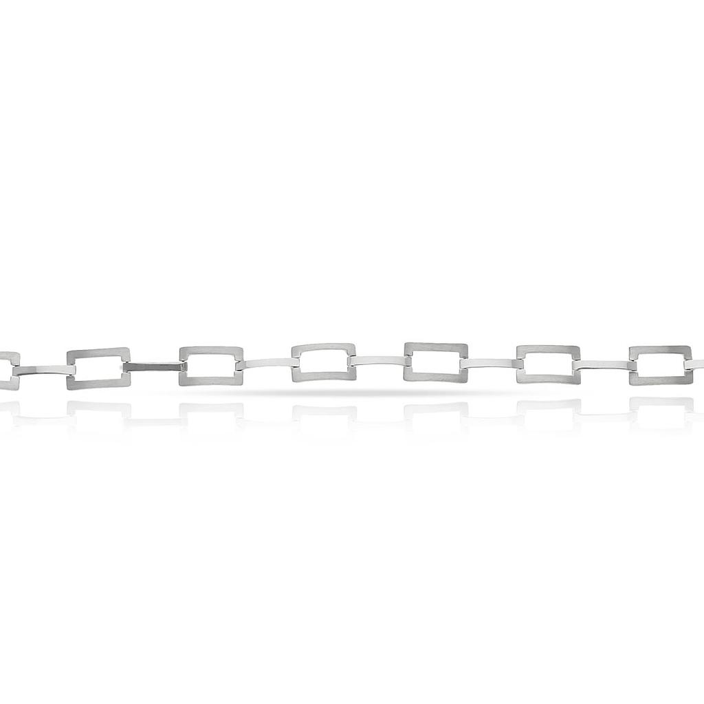 PULSERA ORO BLANCO 18KL