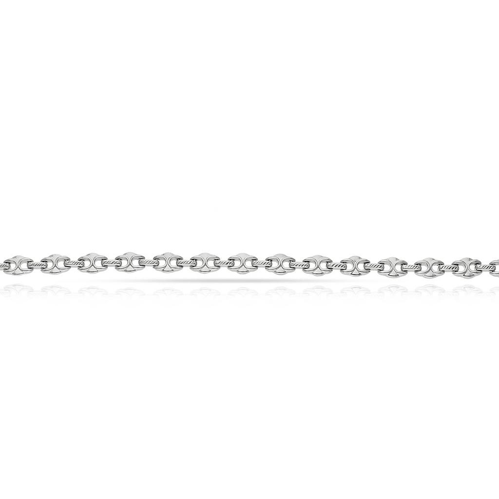 PULSERA ORO BLANCO 18KL