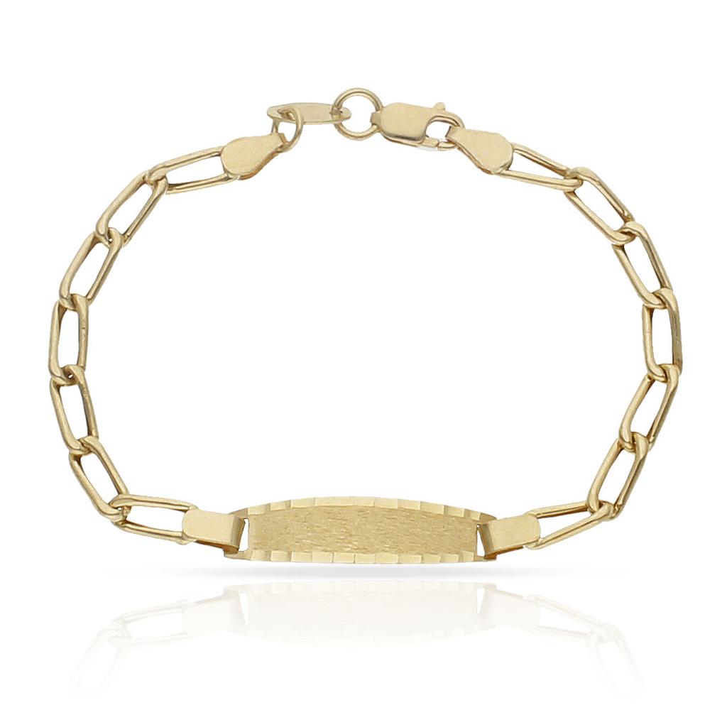 PULSERA ORO 18KL BEBE FIGARO