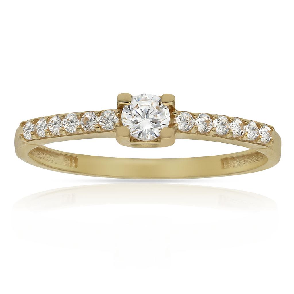 SORTIJA ORO 18KL CIRCONITAS