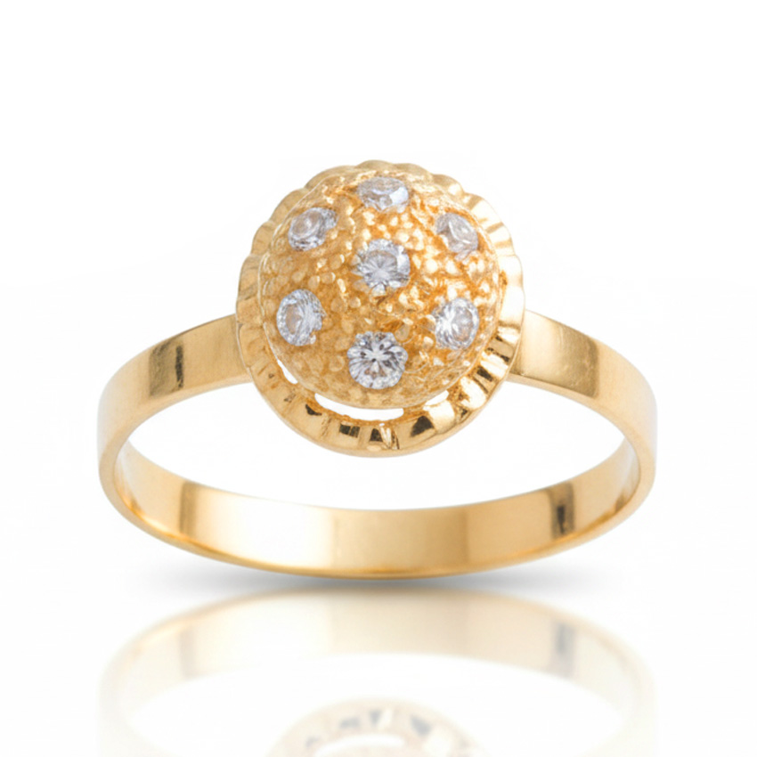 SORTIJA ORO 18KL CIRCONITAS