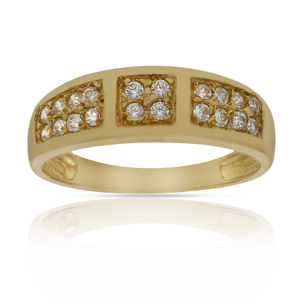 SORTIJA ORO 18KL CIRCONITAS