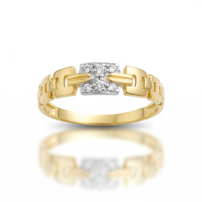 SORTIJA ORO 18KL CIRCONITAS