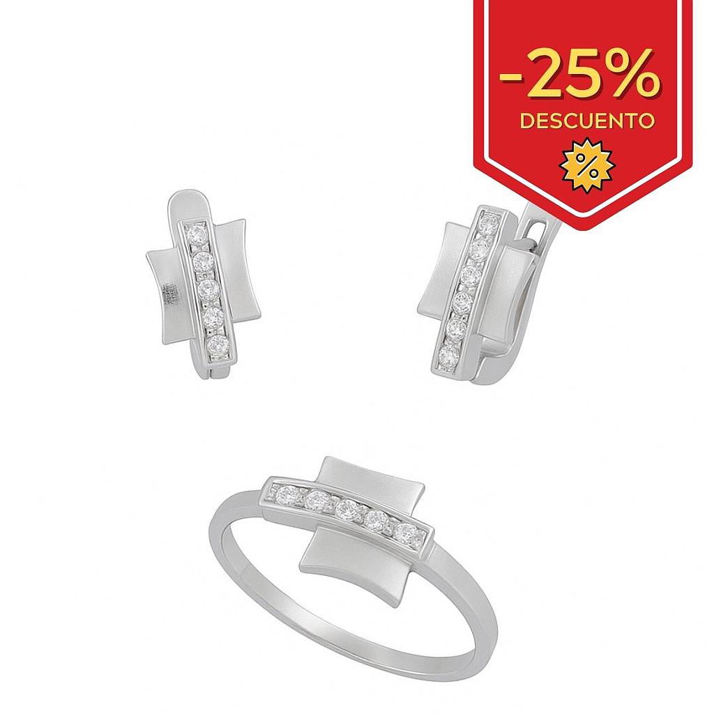 SORTIJA ORO BLANCO 18KL