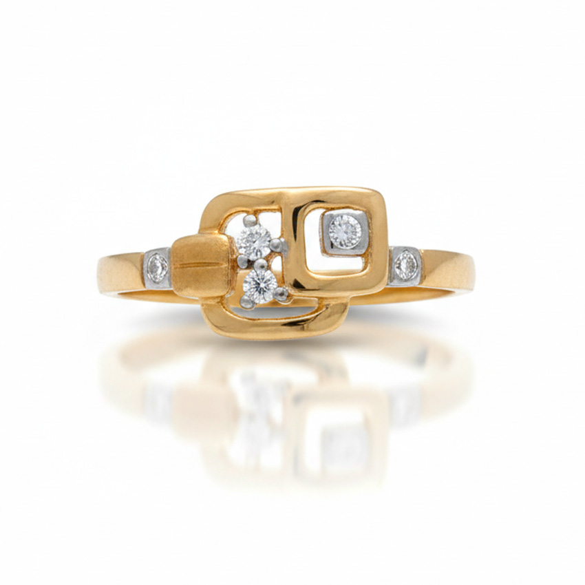 SORTIJA ORO 18KL CIRCONITAS