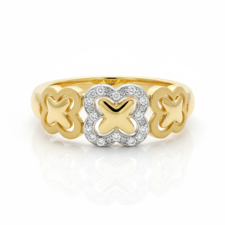 SORTIJA ORO 18KL CIRCONITAS