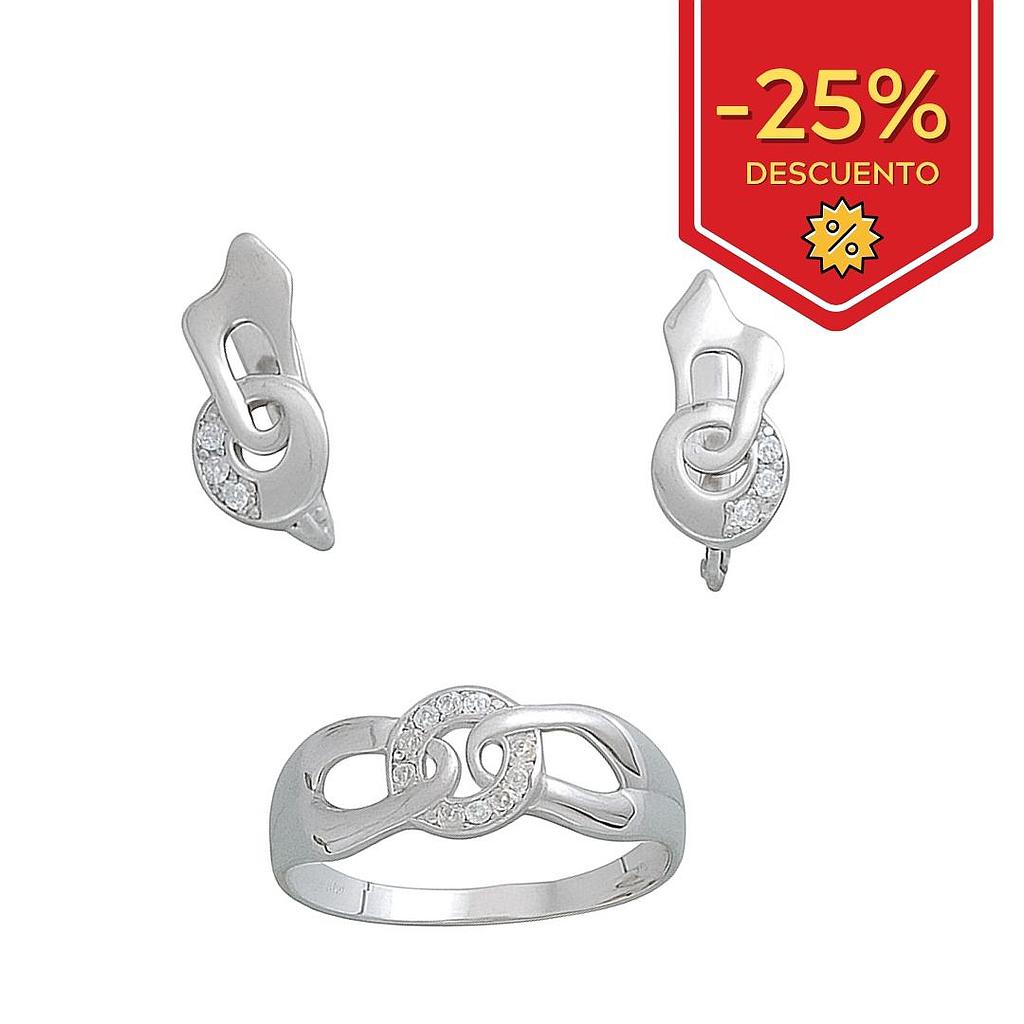 SORTIJA ORO BLANCO 18KL