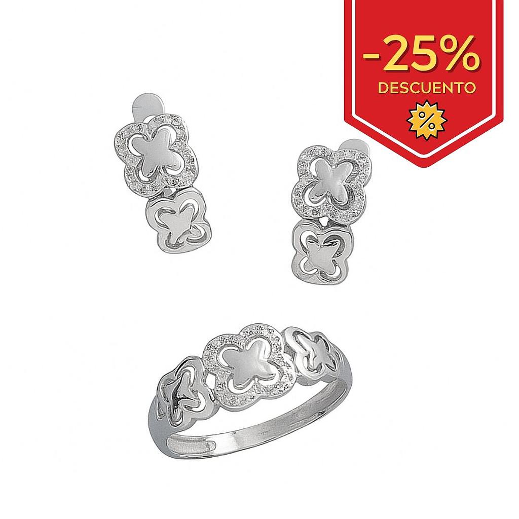 SORTIJA ORO BLANCO 18KL