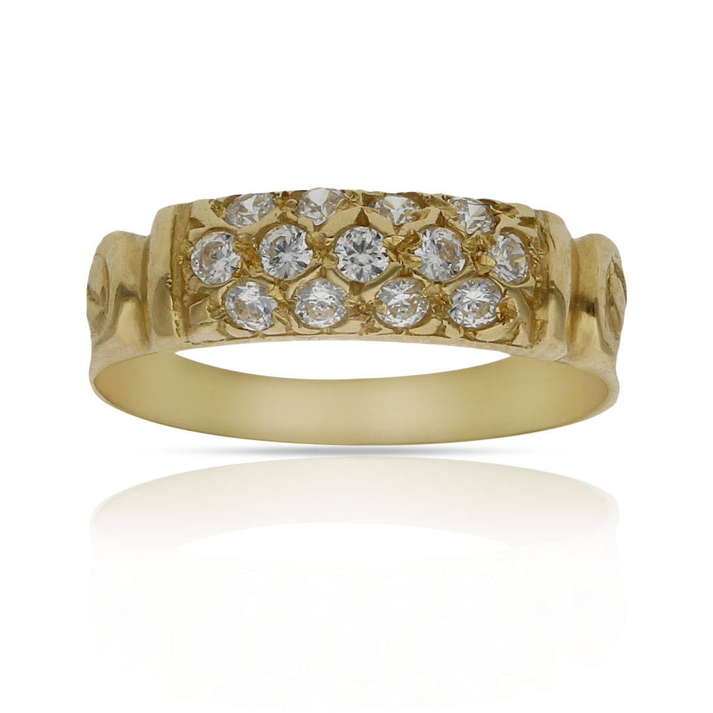 SORTIJA ORO 18KL CIRCONITAS