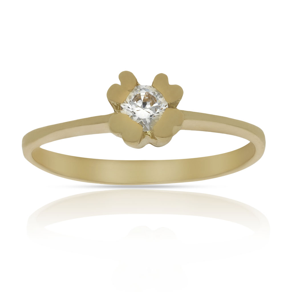 SORTIJA ORO 18KL CIRCONITA