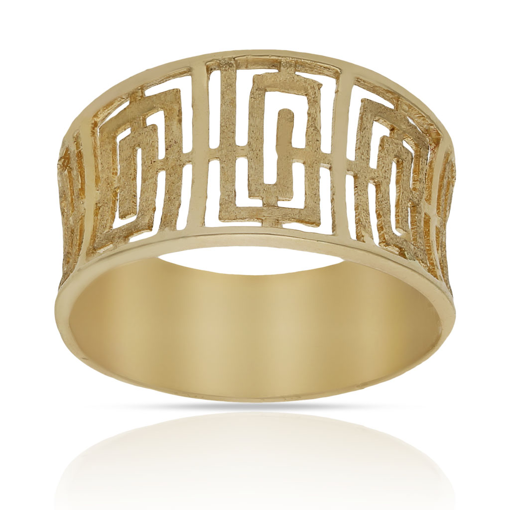 SORTIJA ORO 18KL GRECA