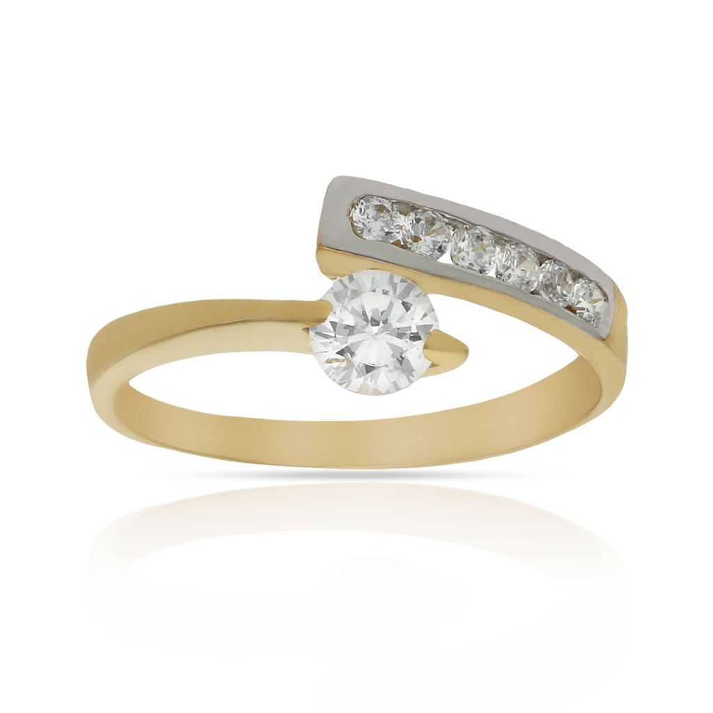 SORTIJA ORO 18KL CIRCONITAS