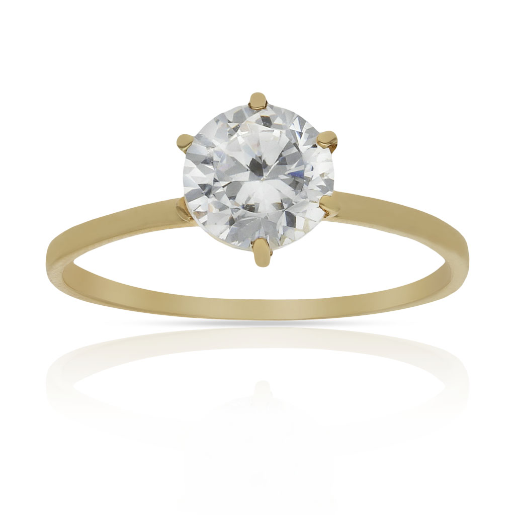 SORTIJA ORO 18KL CIRCONITA