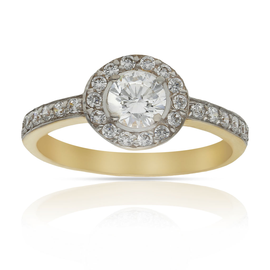 SORTIJA ORO 18KL CIRCONITAS