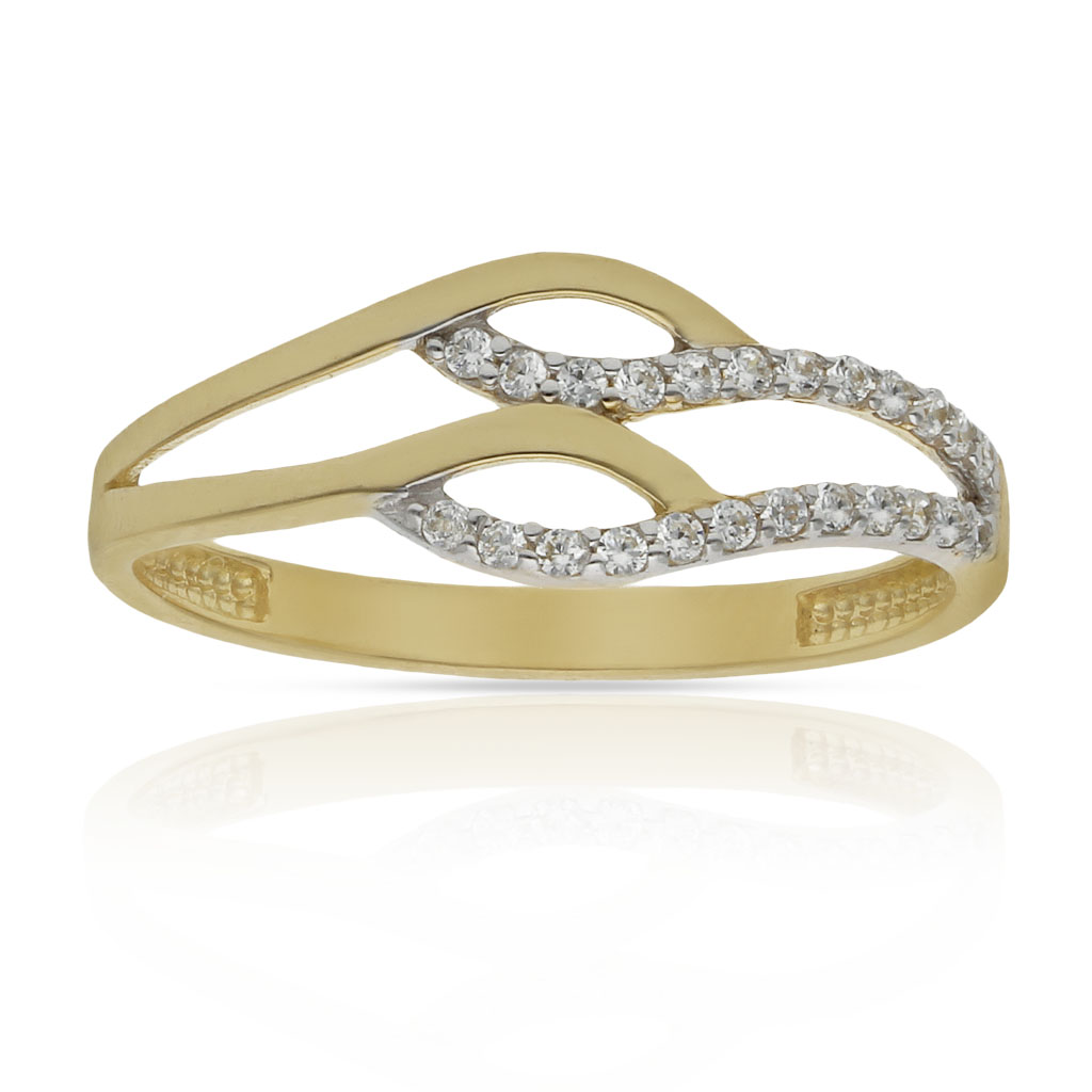 SORTIJA ORO 18KL CIRCONITAS