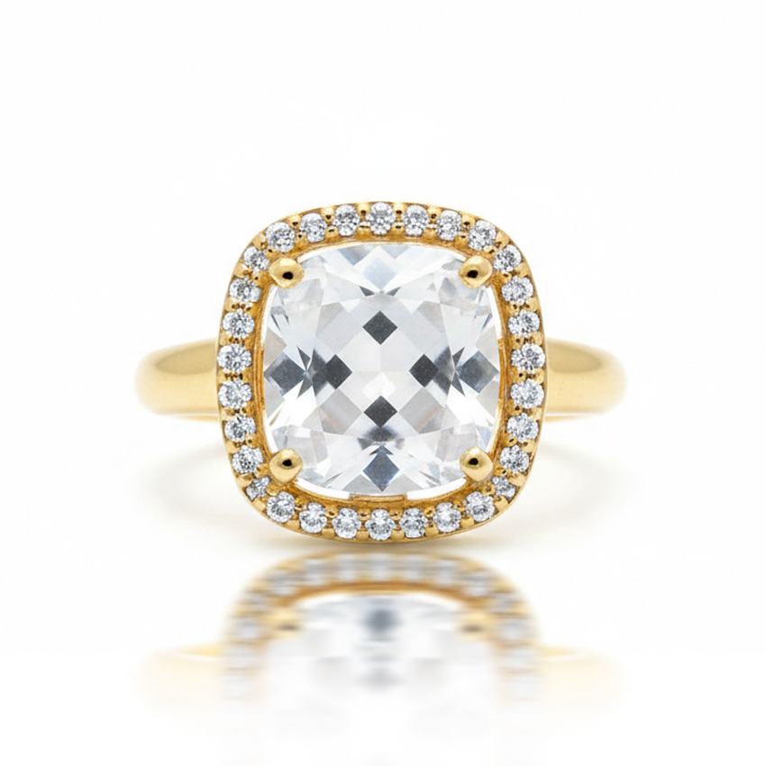 SORTIJA ORO 18KL CIRCONITAS