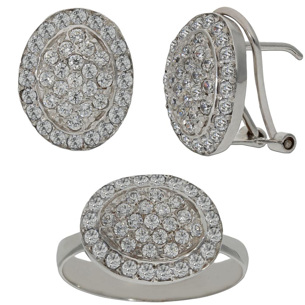 SORTIJA ORO BLANCO 18KL CIRCONITAS