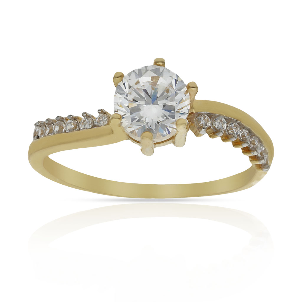 SORTIJA ORO 18KL CIRCONITAS