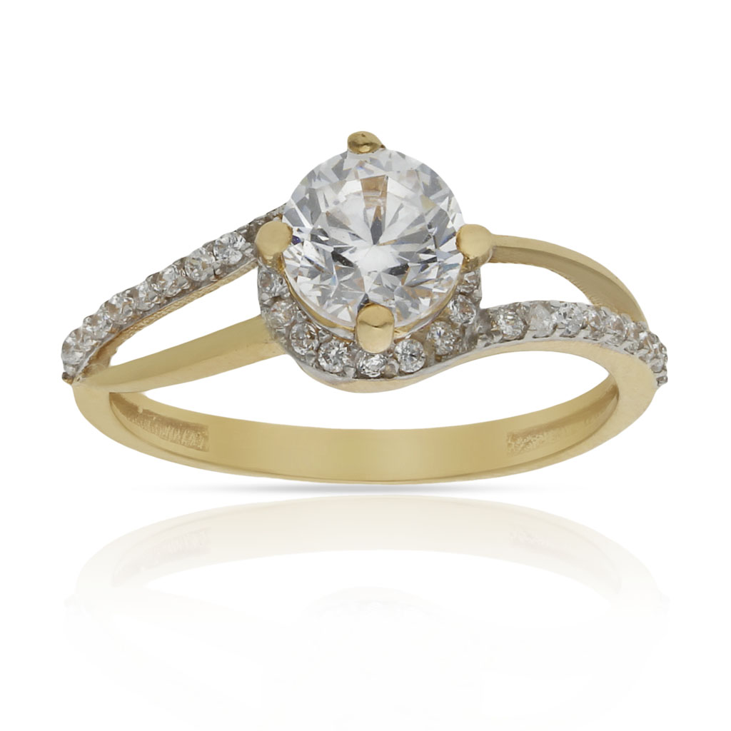 SORTIJA ORO 18KL CIRCONITAS