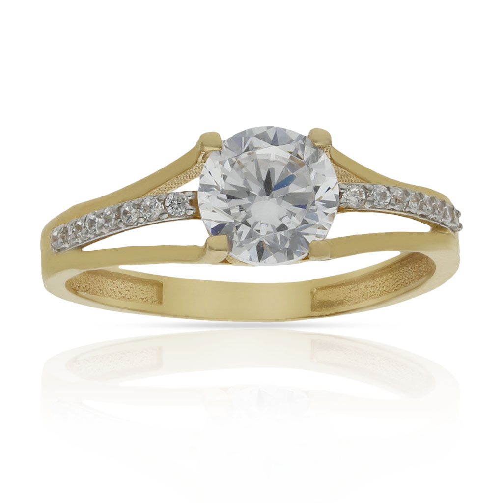 SORTIJA ORO 18KL CIRCONITAS