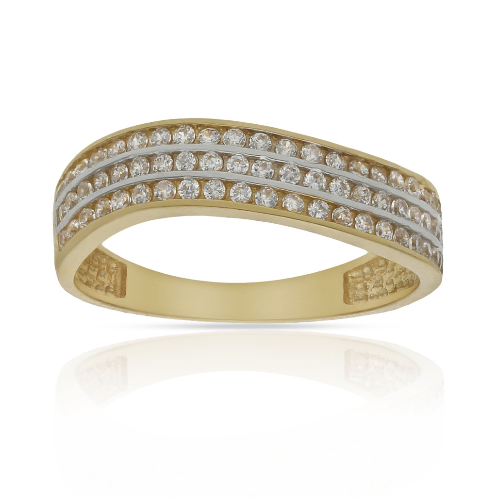 SORTIJA ORO 18KL CIRCONITAS