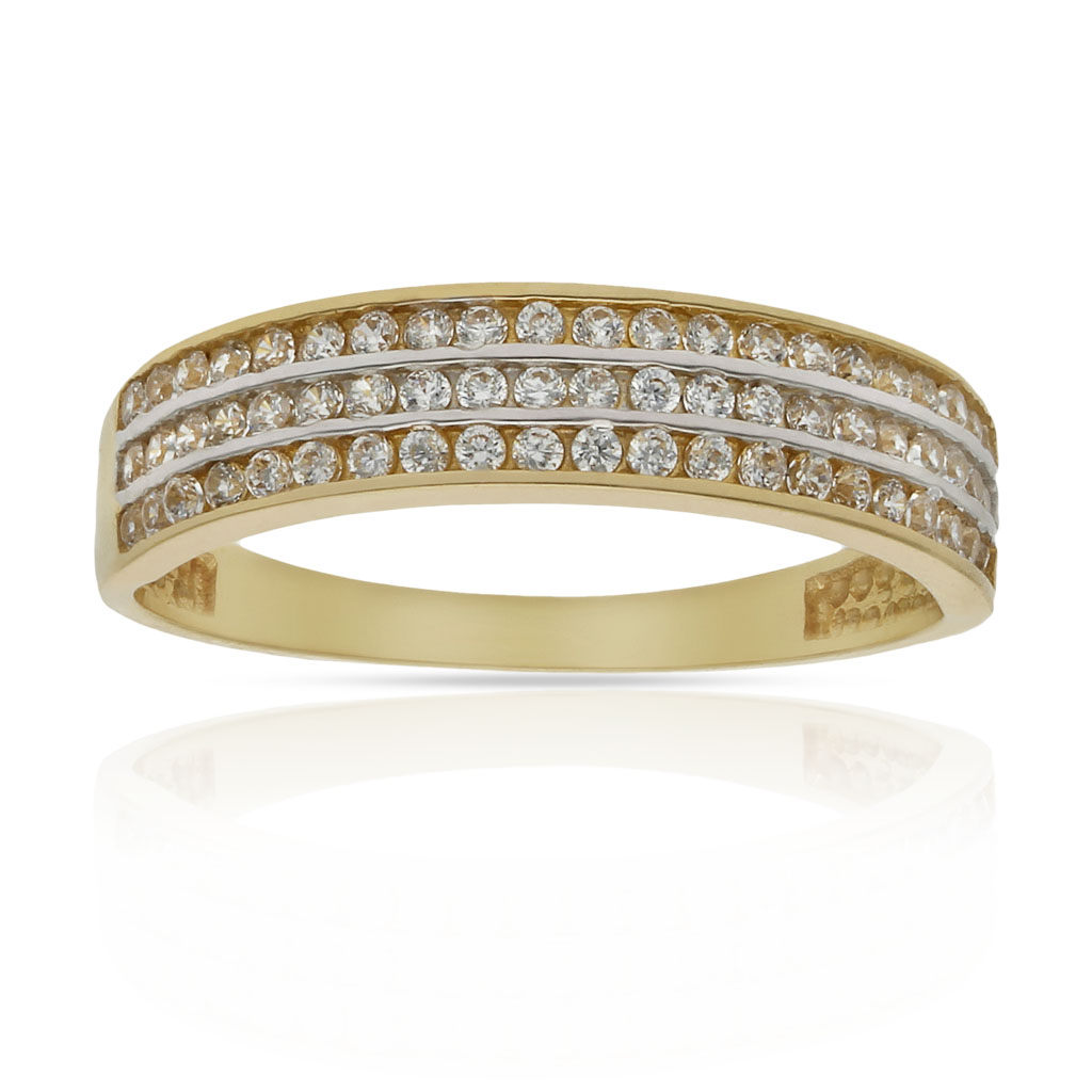 SORTIJA ORO 18KL CIRCONITAS