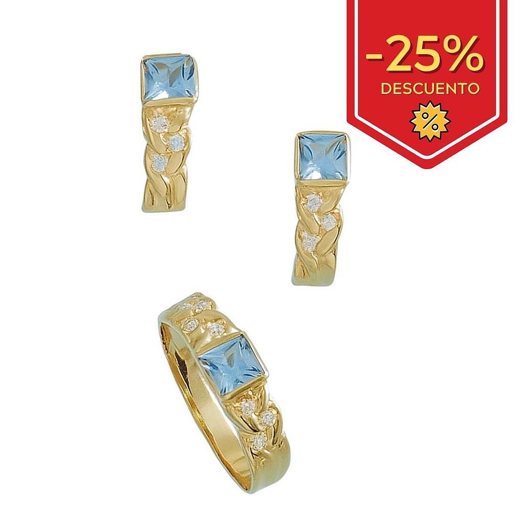 SORTIJA EN ORO DE 18KL