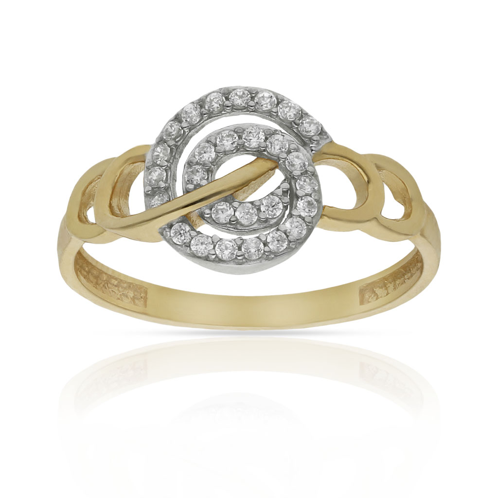 SORTIJA ORO 18KL CIRCONITAS