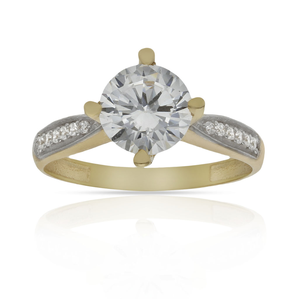 SORTIJA ORO 18KL CIRCONITAS