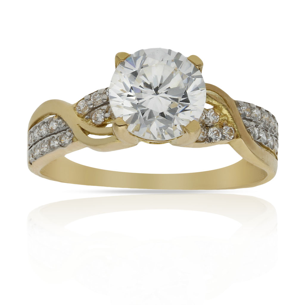 SORTIJA ORO 18KL CIRCONITAS