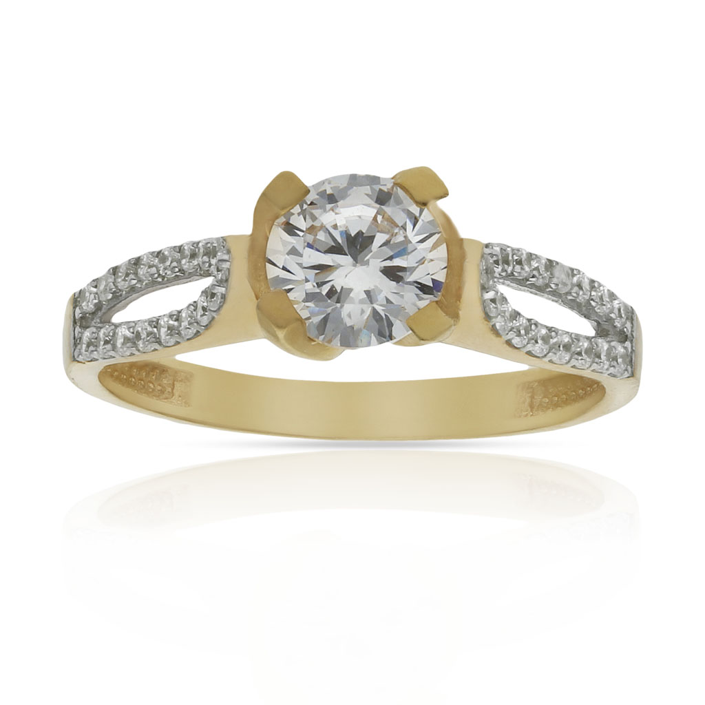 SORTIJA ORO 18KL CIRCONITAS