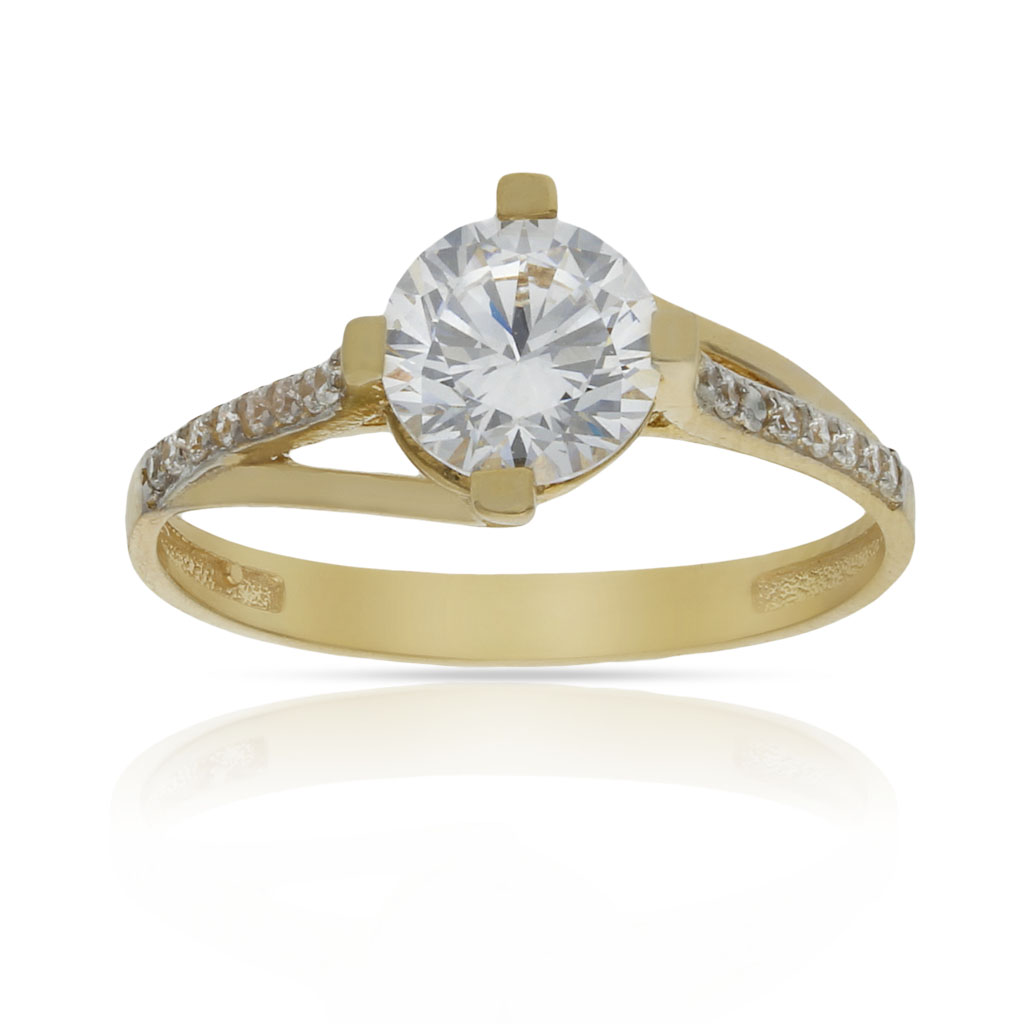 SORTIJA ORO 18KL CIRCONITAS