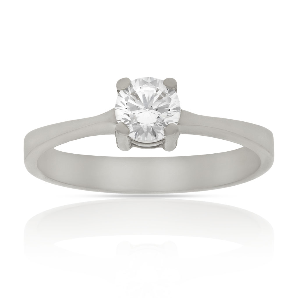 SORTIJA ORO BLANCO 18KL CIRCONITA