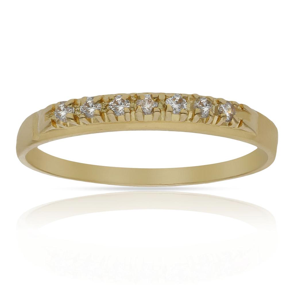 SORTIJA ORO 18KL CIRCONITAS