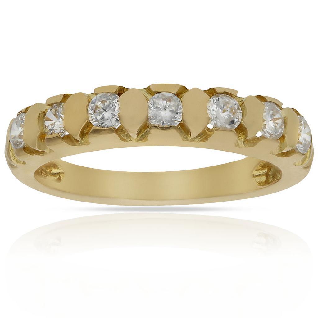 SORTIJA ORO 18KL CIRCONITAS