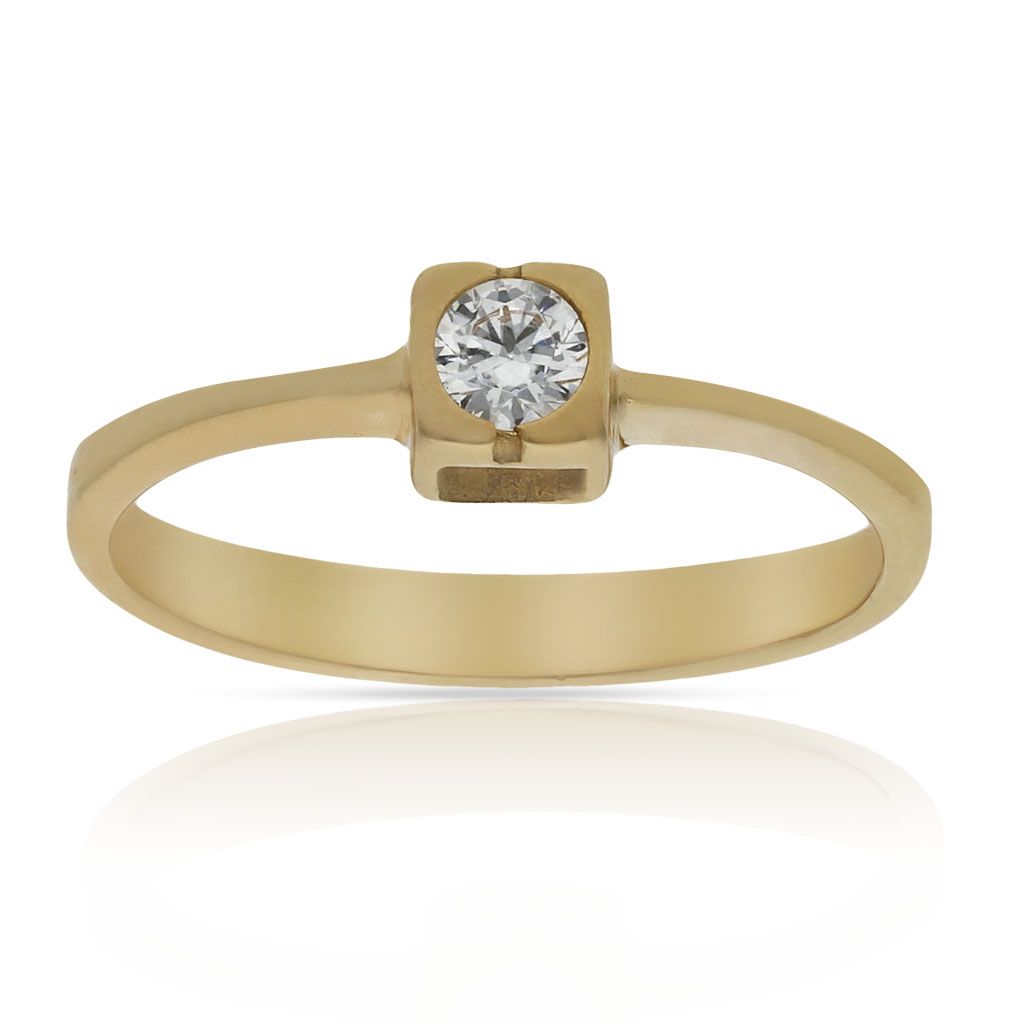 SORTIJA ORO 18KL CIRCONITA