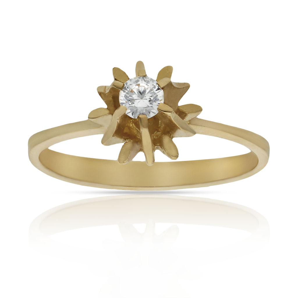 SORTIJA ORO 18KL CIRCONIT