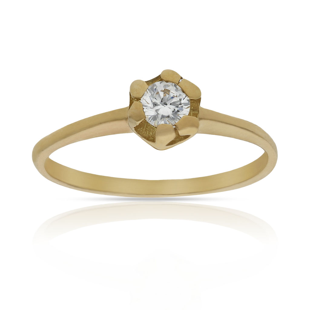 SORTIJA ORO 18KL CIRCONITA